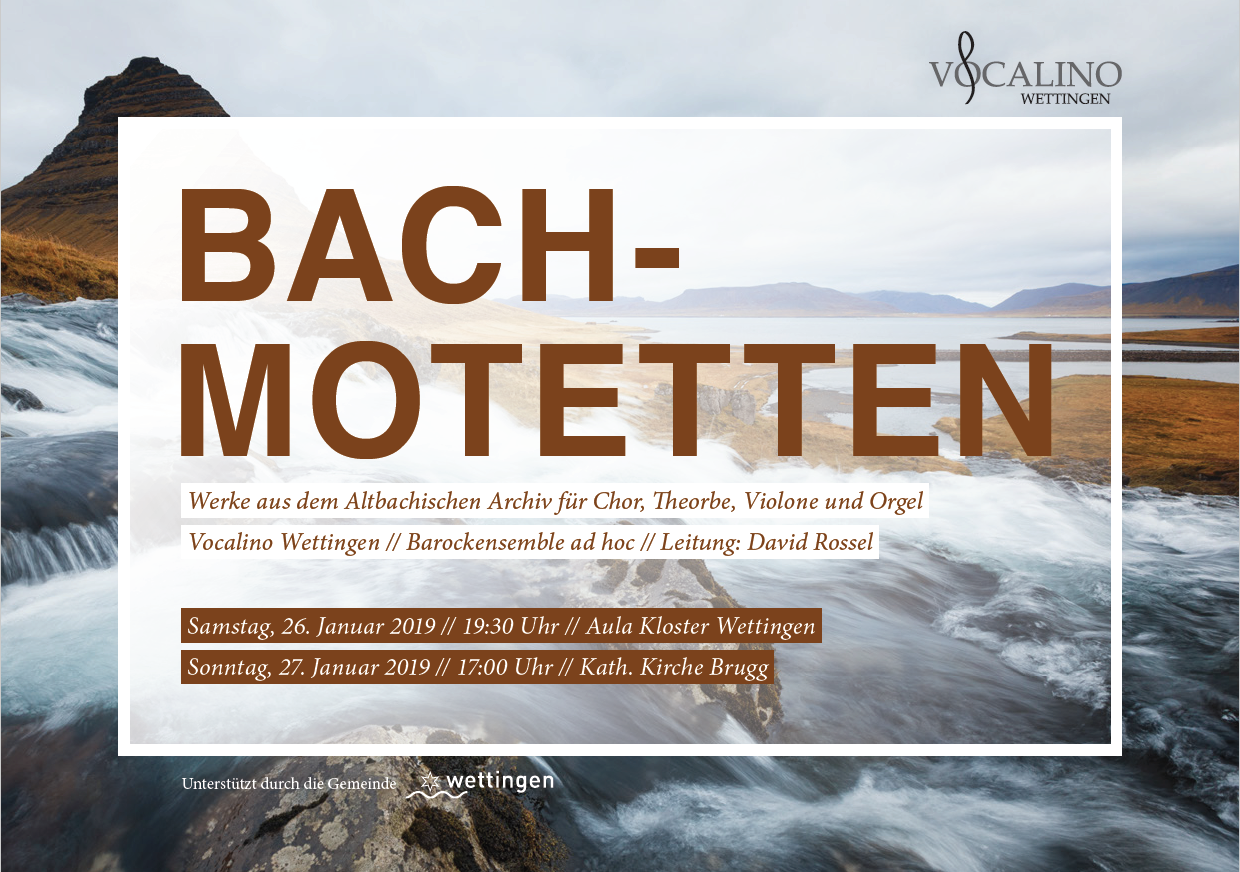 Flyer Bach-Motetten