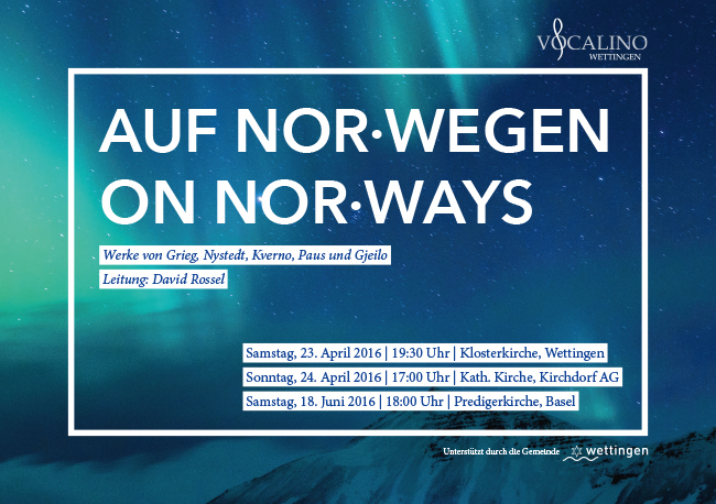 Flyer Norwegen